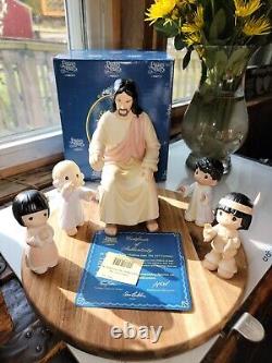 Precious Moments He Shall Lead Children Into 21st Century Figurine 127930A withBox