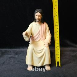 Precious Moments He Shall Lead The Children Jesus SIGNED by Original Trio EUC
