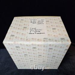 Precious Moments He Shall Lead The Children Jesus SIGNED by Original Trio EUC