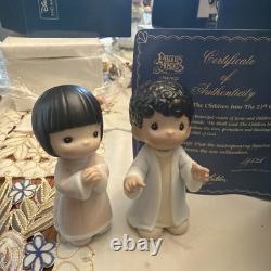 Precious Moments He Shall Lead the Children Into the 21st Century Figurine WithBox