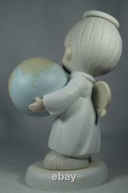 Precious Moments'He's Got The Whole World In His Hands' LE Easter #526886 InBx