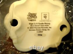 Precious Moments Heaven's Grace Series Hope Is A Gentle Melody 112967 Excellent