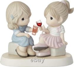 Precious Moments Here Is to A Lifetime Of Friendship Statue 202014 NEW B