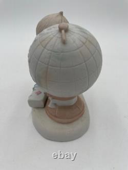 Precious Moments Hes Got The Whole World In His Hands Figurine 1977 Sam Butcher