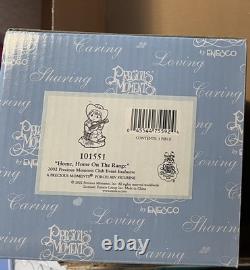 Precious Moments Home On The Range Signed Twice! Event Exclusive cowboy