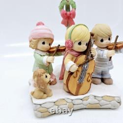 Precious Moments Hope Lane Musicians Figurine 4th Issue Holiday Fest 4.5