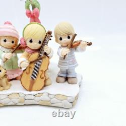 Precious Moments Hope Lane Musicians Figurine 4th Issue Holiday Fest 4.5