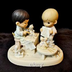 Precious Moments How Can Two Work Together Except They Agree SIGNED by BOTH (2)