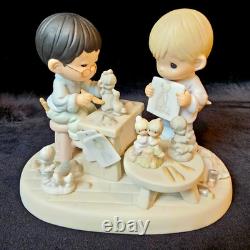 Precious Moments How Can Two Work Together Except They Agree SIGNED by BOTH (2)