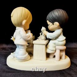 Precious Moments How Can Two Work Together Except They Agree SIGNED by BOTH (2)