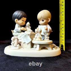 Precious Moments How Can Two Work Together Except They Agree SIGNED by BOTH (2)