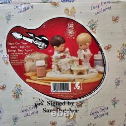 Precious Moments How Can Two Work Together Except They Agree SIGNED by BOTH (2)