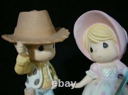 Precious Moments-Howdy Ma'am-Little Bo Peep-Sheriff Woody-Disney's Toy Story