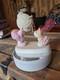 Precious Moments I Believe In You 124014 Bulldog Girl Ballerina No Box Rare
