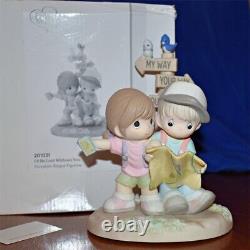 Precious Moments I'D BE LOST WITHOUT YOU 201031 Couple Reading Map NEW IN BOX