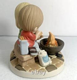 Precious Moments I LOVE YOU S'MORE EVERY DAY Figurine Camping #183002 2018 NEW