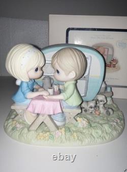 Precious Moments I'M A HAPPY CAMPER WHEN I'M WITH YOU # 104048 LE #1007 of 3000