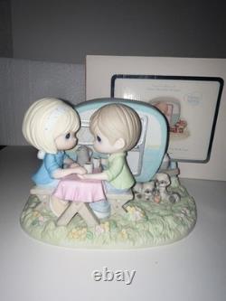 Precious Moments I'M A HAPPY CAMPER WHEN I'M WITH YOU # 104048 LE #1007 of 3000