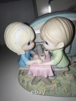 Precious Moments I'M A HAPPY CAMPER WHEN I'M WITH YOU # 104048 LE #1007 of 3000