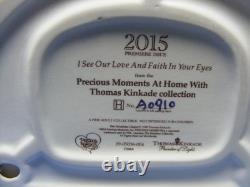 Precious Moments I SEE OUR LOVE AND FAITH IN YOUR EYES Thomas Kinkade A0910