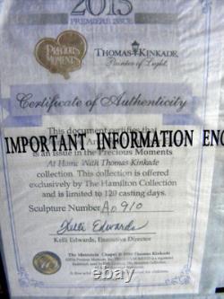 Precious Moments I SEE OUR LOVE AND FAITH IN YOUR EYES Thomas Kinkade A0910