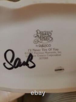 Precious Moments I'll Never Tire Of You 307068 RARE Sam Butcher SIgned