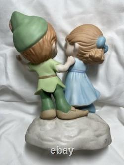 Precious Moments I'm Never Lost When I'm With You Disney Peter Pan With Card