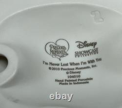 Precious Moments I'm Never Lost When I'm With You Disney Peter Pan With Card