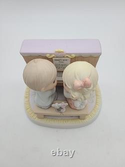 Precious Moments I'm Yours Heart And Soul'04 Chapel Exclusive Piano Love Couple