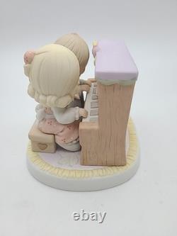 Precious Moments I'm Yours Heart And Soul'04 Chapel Exclusive Piano Love Couple