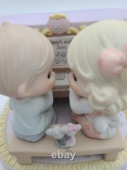 Precious Moments I'm Yours Heart And Soul'04 Chapel Exclusive Piano Love Couple