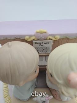 Precious Moments I'm Yours Heart And Soul'04 Chapel Exclusive Piano Love Couple