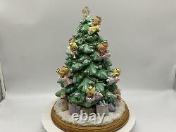 Precious Moments Illuminated Angel Christmas Tree Bradford Edition 2003 Enesco