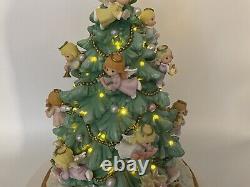 Precious Moments Illuminated Angel Christmas Tree Bradford Edition 2003 Enesco