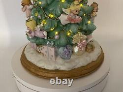 Precious Moments Illuminated Angel Christmas Tree Bradford Edition 2003 Enesco