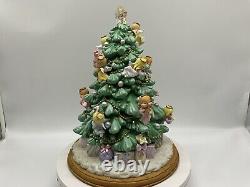 Precious Moments Illuminated Angel Christmas Tree Bradford Edition 2003 Enesco