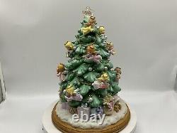 Precious Moments Illuminated Angel Christmas Tree Bradford Edition 2003 Enesco