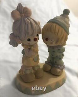 Precious Moments Its Funny How Much I Love You #123011 RARE FIGURINE