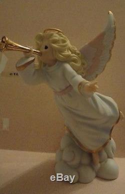 Precious Moments JOY IS THE MUSIC OF ANGELS LARGE ANGEL New Box