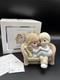 Precious Moments Just The Two Of Us 124013 Loving Couple On Wicker Loveseat Rare