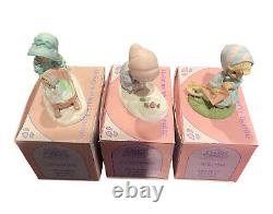 Precious Moments January Through December Miniature Monthly Figurines All Boxes