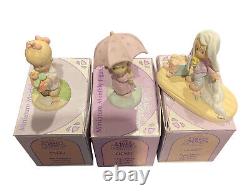 Precious Moments January Through December Miniature Monthly Figurines All Boxes