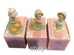 Precious Moments January Through December Miniature Monthly Figurines All Boxes