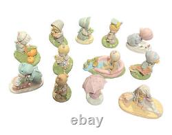 Precious Moments January Through December Miniature Monthly Figurines All Boxes