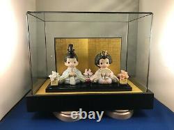 Precious Moments Japanese ALL GIRLS ARE BEAUTIFUL COMPLETE SET WithGLASS CASE