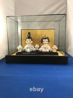 Precious Moments Japanese ALL GIRLS ARE BEAUTIFUL COMPLETE SET WithGLASS CASE