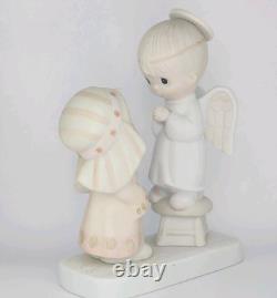 Precious Moments Jesus is Born 1978 Angel Shepard Enesco Jonathan & David