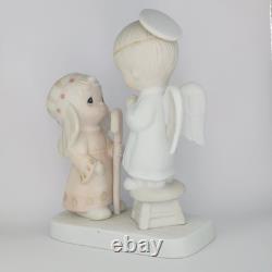 Precious Moments Jesus is Born 1978 Angel Shepard Enesco Jonathan & David