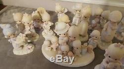 Precious Moments / Johnathan & David Figurines 26 Piece Lot