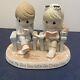 Precious Moments Just Me And You With An Occea View Ceramic Statue Sculpture